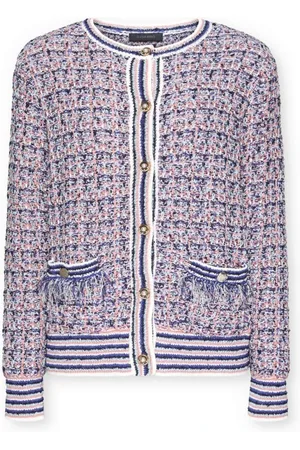 Elena Miro Swetry, Kobieta, Wielobarwność, 2XL, Sweter z dzianiny