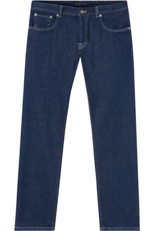 Brooks Brothers Jeansy, Mężczyzna, Niebieski, W40, Denim, Spodnie Selvedge Denim 5-Pocket