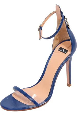Elisabetta Franchi Buty, Kobieta, Niebieski, 36 EU, Niebieska sandał Capri Sa-72F-01E2-V419