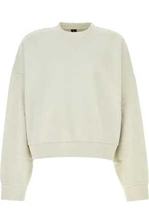 Entire Studios Bluzy, Mężczyzna, Biały, L, Oversize Chalk Sweatshirt