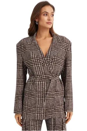Norma Kamali Kurtki, Kobieta, Szary, S, Poliester, Oversized Blazer
