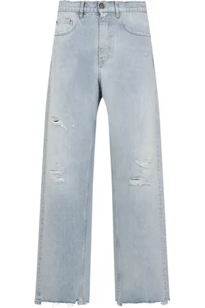 Golden Goose Jeansy, Mężczyzna, Niebieski, W31, Niebieskie Spodnie dla Mężczyzn