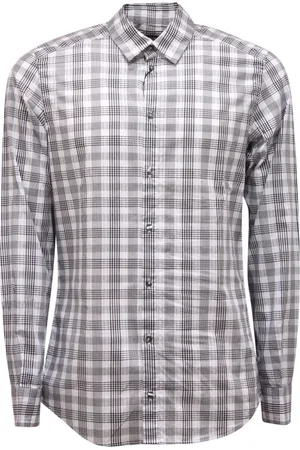 Dolce & Gabbana Koszule, Mężczyzna, Szary, S, Złota Koszula Wyprodukowana we Włoszech FH G5Ak 9T