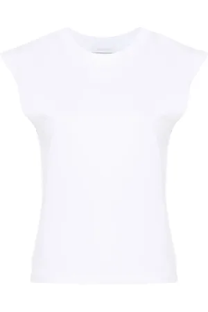 Paco rabanne Koszulki, Kobieta, Biały, M, Sleeveless Tops