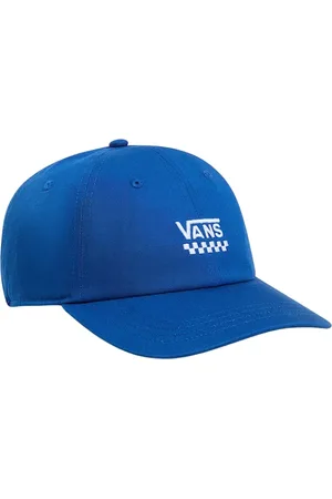 Vans Akcesoria, Mężczyzna, Niebieski, ONE SIZE, Zakrzywiony daszek Court Side Czapka