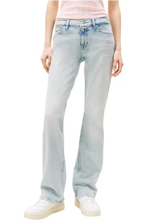 Tommy Hilfiger Jeansy, Kobieta, Niebieski, W31, Denim, Slim Fit Denim Jeansy