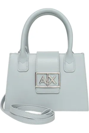 Armani Exchange Torebki, Kobieta, Niebieski, ONE SIZE, Damska torba na ramię z eko skóry
