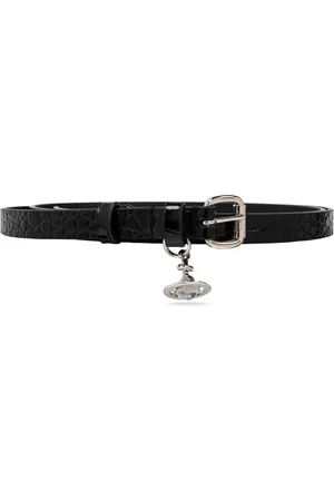 Vivienne Westwood Akcesoria, Kobieta, Czarny, ONE SIZE, Skórzany pasek