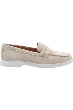 Geox Buty, Kobieta, Beżowy, 39 EU, Stylowe Mokasyny dla Mężczyzn