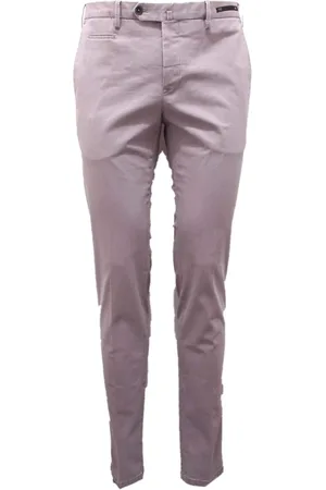 PT01 Spodnie, Mężczyzna, Fioletowy, M, Super Slim Fit Stretch Spodnie