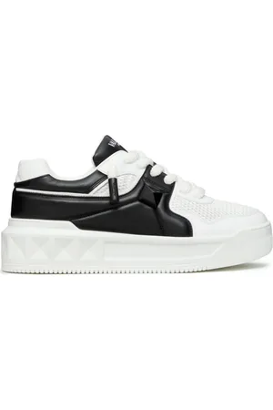 VALENTINO GARAVANI Buty, Mężczyzna, Wielobarwność, 41 EU, Len, Białe Sneakersy Ss 25 Styl Luksusowy