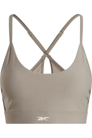 Reebok Koszulki, Kobieta, Szary, L, LUX Strappy Sports B