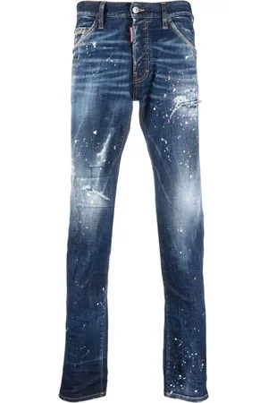 Dsquared2 Jeansy, Mężczyzna, Niebieski, 2XL, Stylowe Jeansyy