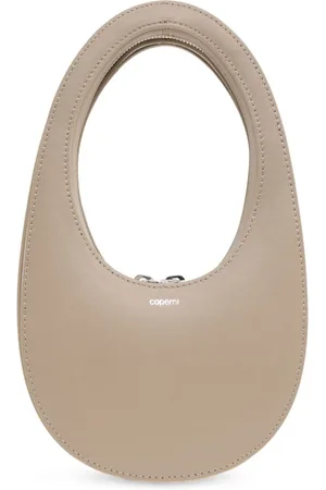 COPERNI Torebki, Kobieta, Beżowy, ONE SIZE, Skóra, Torebka Oval Top Handle