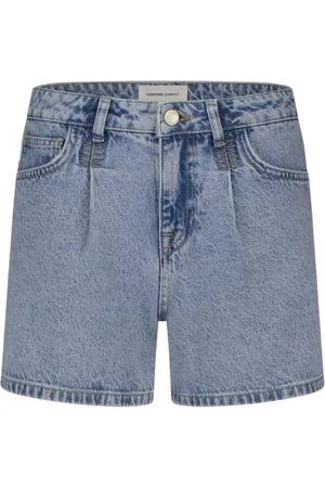 Fabienne Chapot Szorty, Kobieta, Niebieski, XL, Denim, Lucy Wide Short