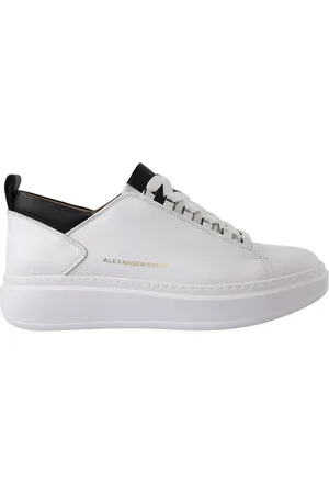 Alexander Smith Buty, Mężczyzna, Biały, 42 EU, Monochromatyczne Sneakersy Wembley