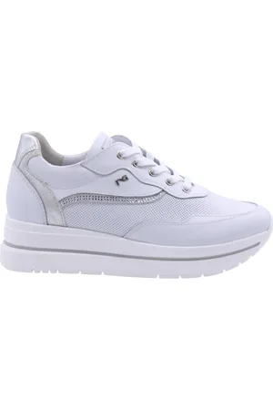 Nero Giardini Buty, Kobieta, Biały, 38 EU, Tesero Stylowe Buty Sneaker
