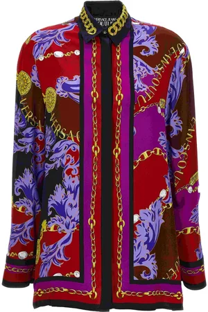 VERSACE Bluzki, Kobieta, Wielobarwność, 3XS, Koszule