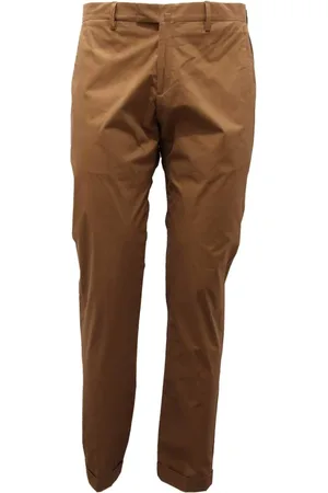 Briglia 1949 Spodnie, Mężczyzna, brązowy, S, Wąskie Tytoniowe Spodnie Made in Italy