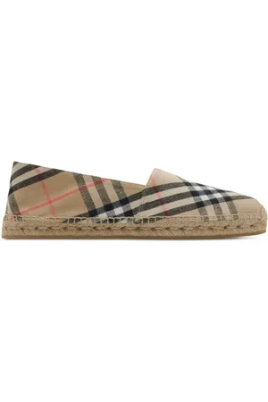 Burberry Buty, Mężczyzna, Wielobarwność, 41 EU, Szare Płaskie Buty z Motywem Rycerza Equestrian
