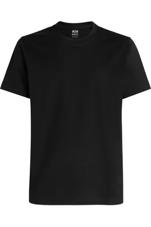 Boggi Milano Koszulki, Mężczyzna, Czarny, L, Koszulka z bawełny Pima Jersey