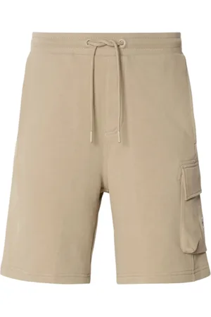 Calvin Klein Szorty, Mężczyzna, brązowy, M, Cargo Bermuda Shorts z bawełny