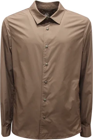 MAZZARELLI Kurtki, Mężczyzna, Zielony, M, Zielona Ostuni Tech Overshirt
