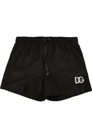 Dolce & Gabbana Stroje kąpielowe, Mężczyzna, brązowy, S, Męskie Kąpielówki Boxer z Sznurkiem