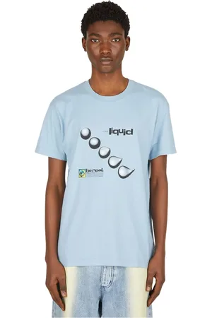 Eytys Koszulki, Mężczyzna, Niebieski, XS/S, T-shirty