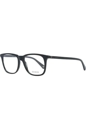 Guess Akcesoria, unisex, Czarny, ONE SIZE, Czarne kwadratowe oprawki optyczne z okularami demo