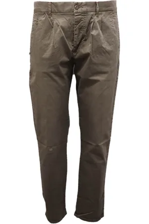 At.p.Co Spodnie, Mężczyzna, brązowy, XS, Rozdarte Spodnie Omar Extreme Uniform