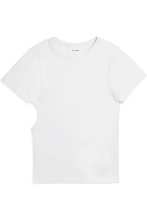 Axel Arigato Koszulki, Kobieta, Biały, L, Solo Cut Out T-Shirt