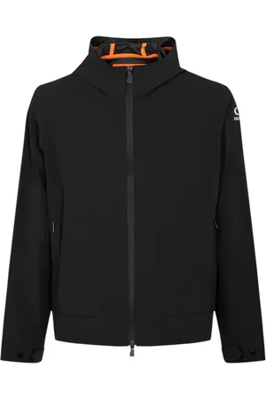 sunseeker Kurtki, Mężczyzna, Czarny, 2XL, Nylon, Nylonowa Kurtka Blezer Wodoodporna Wiatroszczelna Oddychająca