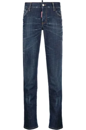 Dsquared2 Jeansy, Kobieta, Niebieski, 4XS, Denim, Włoskie Spodnie Jeansyowe dla Mężczyzn