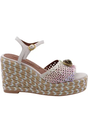 Kurt Geiger Buty, Kobieta, Wielobarwność, 37 EU, Błyszcząca Sandałka dla Kobiet