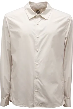 MAZZARELLI Kurtki, Mężczyzna, Biały, L, Ostuni Tech Overshirt Made in Italy