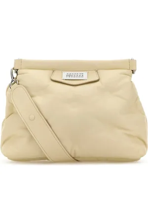 Maison Margiela Torebki, Kobieta, Beżowy, ONE SIZE, Glam Slam Classique Crossbody Torba