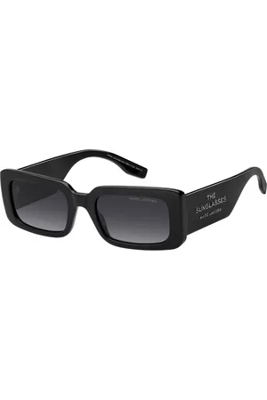 Marc Jacobs Akcesoria, Kobieta, Czarny, 53 MM, Czarne/Szare Okulary przeciwsłoneczne