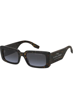 Marc Jacobs Akcesoria, Kobieta, brązowy, 53 MM, Okulary przeciwsłoneczne Havana/Blue Shaded
