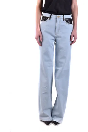 Chiara Ferragni Jeansy, Kobieta, Niebieski, W26, Bawełna, Jeansyy Straight