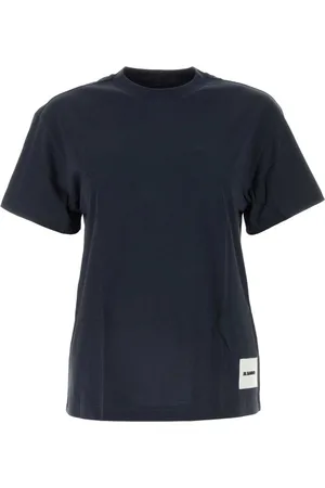 Jil Sander Koszulki, Kobieta, Niebieski, S, Bawełna, Kolorowy zestaw bawełnianych T-shirtów