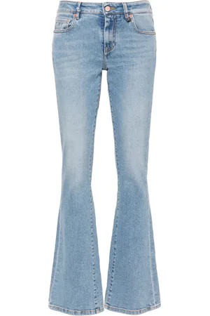 sartoria tramarossa Jeansy, Kobieta, Niebieski, W29, Denim, Indigo Bootcut Denim Jeansy