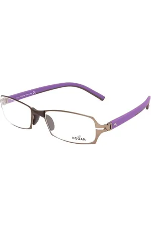 Hogan Akcesoria, Kobieta, Wielobarwność, ONE SIZE, Brązowa metalowa oprawka stylowe okulary