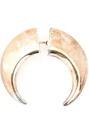 Marine Serre Akcesoria, Kobieta, Różowy, ONE SIZE, Srebrne Kolczyki Stud
