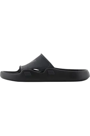 Emporio Armani Buty, Mężczyzna, Czarny, 41 EU, Męskie PVC Klapki Plażowe