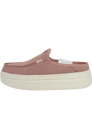 Hey dude Buty, Kobieta, Różowy, 37 EU, Zamsz, Sandały zamszowe Lekka podeszwa gumowa