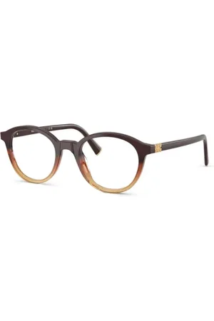 Miu Miu Akcesoria, Kobieta, brązowy, 48 MM, MU 02Wv 24C1O1 Optical Frame