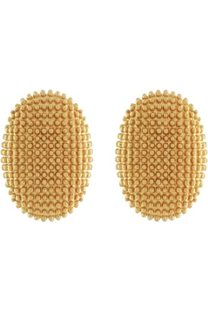Dansk Copenhagen Akcesoria, Kobieta, Żółty, ONE SIZE, Wodoodporna kolczyk w 18K