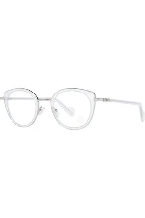 Moncler Akcesoria, Kobieta, Biały, ONE SIZE, Białe Okulary Optyczne dla Kobiet