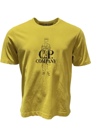 C.P. Company Koszulki, Mężczyzna, Zielony, XL, Vintage Sailor T-Shirt w kolorze Cress